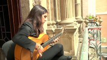 Nueva jornada de 'Flamenco en los Balcones' en Pamplona