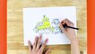 Learn How To Draw All Three Minions From Despicable Me 3 mvie | How To Draw Minions  Crafty Kids