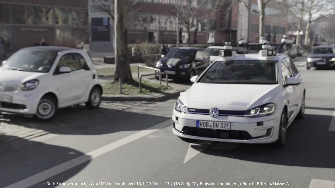 Volkswagen fährt vollautomatisiert