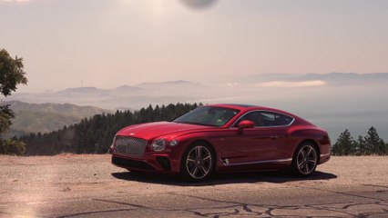 Bentley Continental GT V8 Design in Dragon Red