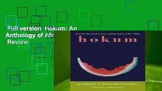 Full version  Hokum: An Anthology of African-American Humor  Review