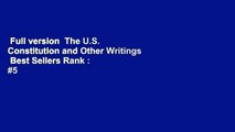 Full version  The U.S. Constitution and Other Writings  Best Sellers Rank : #5