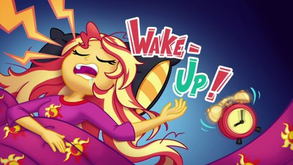 MLP: Equestria Girls Season 2 Episode 21 Wake-Up with Pinkie Pie