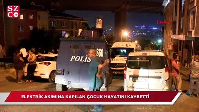 Çocuk parkında elektrik çarpan çocuk hayatını kaybetti