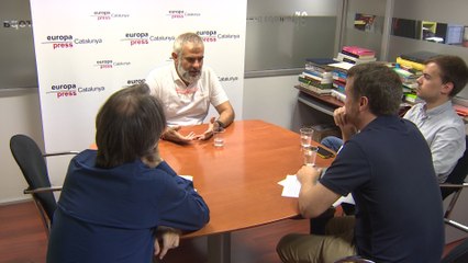 Portavoz de Cs en el Parlament, Carlos Carrizosa