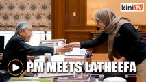 Dr Mahathir meets Latheefa