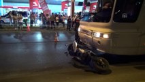 Tur otobüsü motosikletle çarpıştı: 1 ölü - ANTALYA