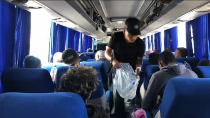 Ecuador se desborda con la migración venezolana y los traslada gratuitamente a la frontera con Perú