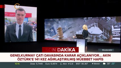 Genelkurmay Çatı Davası'nda karar açıklandı