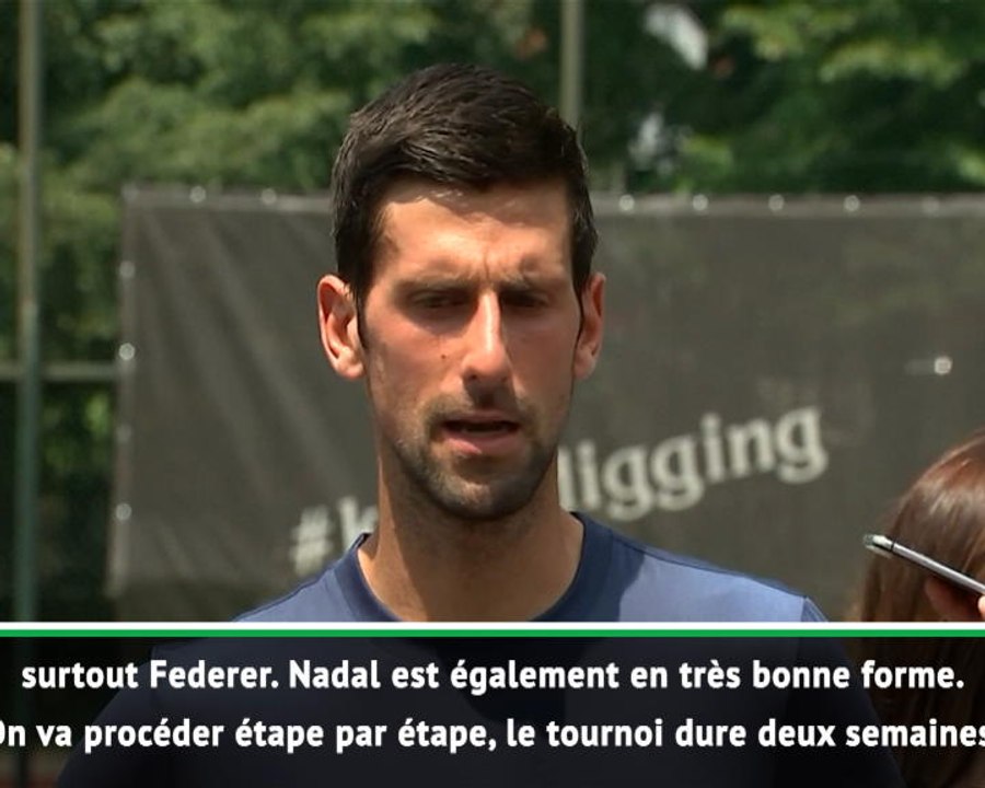 Wimbledon - Djokovic : "Federer, Nadal et moi-même, sommes favoris"