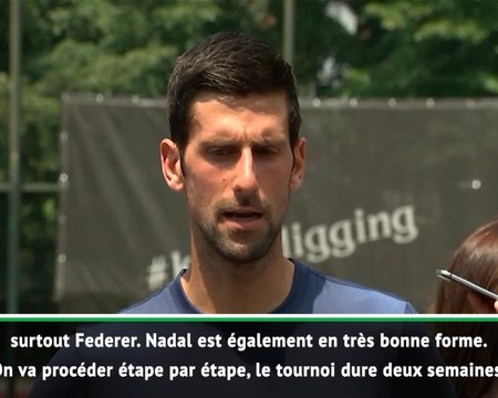 Wimbledon - Djokovic : Federer, Nadal et moi-même, sommes favoris