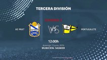 Previa partido entre AE Prat y Portugalete Jornada 3 Tercera División - Play Offs Ascenso