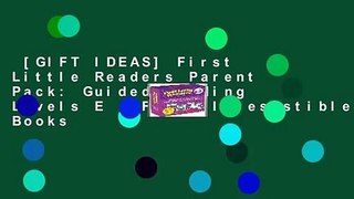 [GIFT IDEAS] First Little Readers Parent Pack: Guided Reading Levels E   F: 16 Irresistible Books
