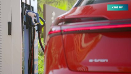 2019 Red Audi e-tron 55 Quattro - Driving Pleasure