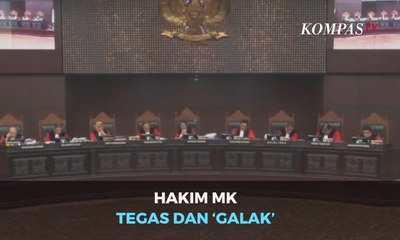 Hakim MK Dinilai Tegas dan 'Galak'