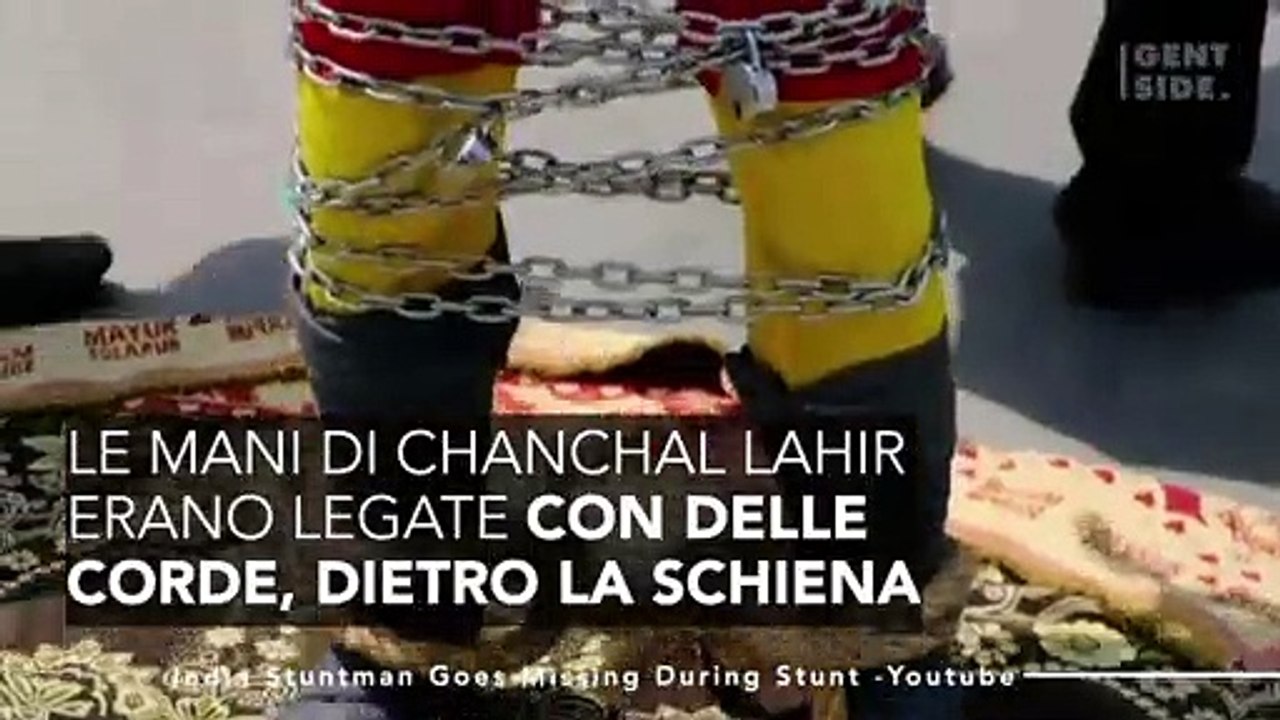 Mago tenta di ripetere un famoso numero di Houdini e va a finire male