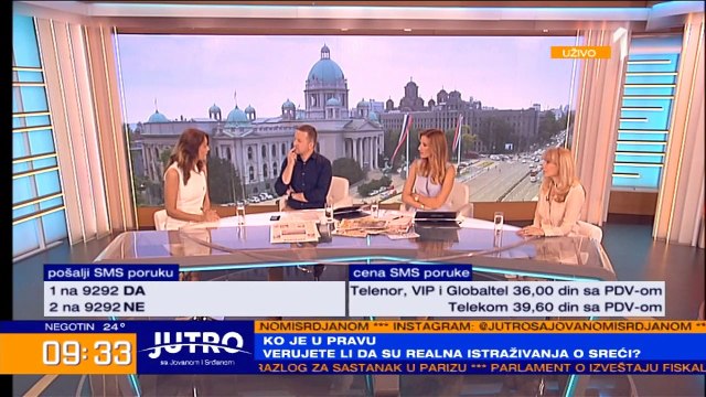 PRVA SE VRATILA KUĆI SA ŠKOLOVANJA: Omiljeni pas Srbije je ušao u studio, Jovana se umalo RASPLAKALA!