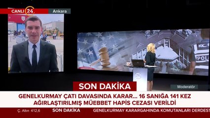 Genelkurmay çatı davasına ağırlaştırılmış müebbet kararı