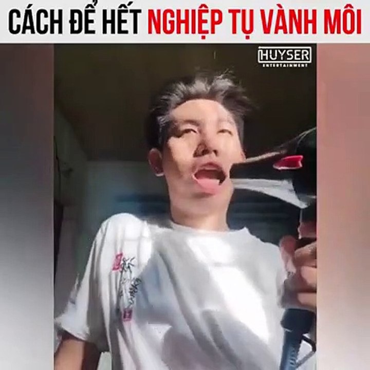 Cách để hết nghiệp tụ vành môi - video Dailymotion