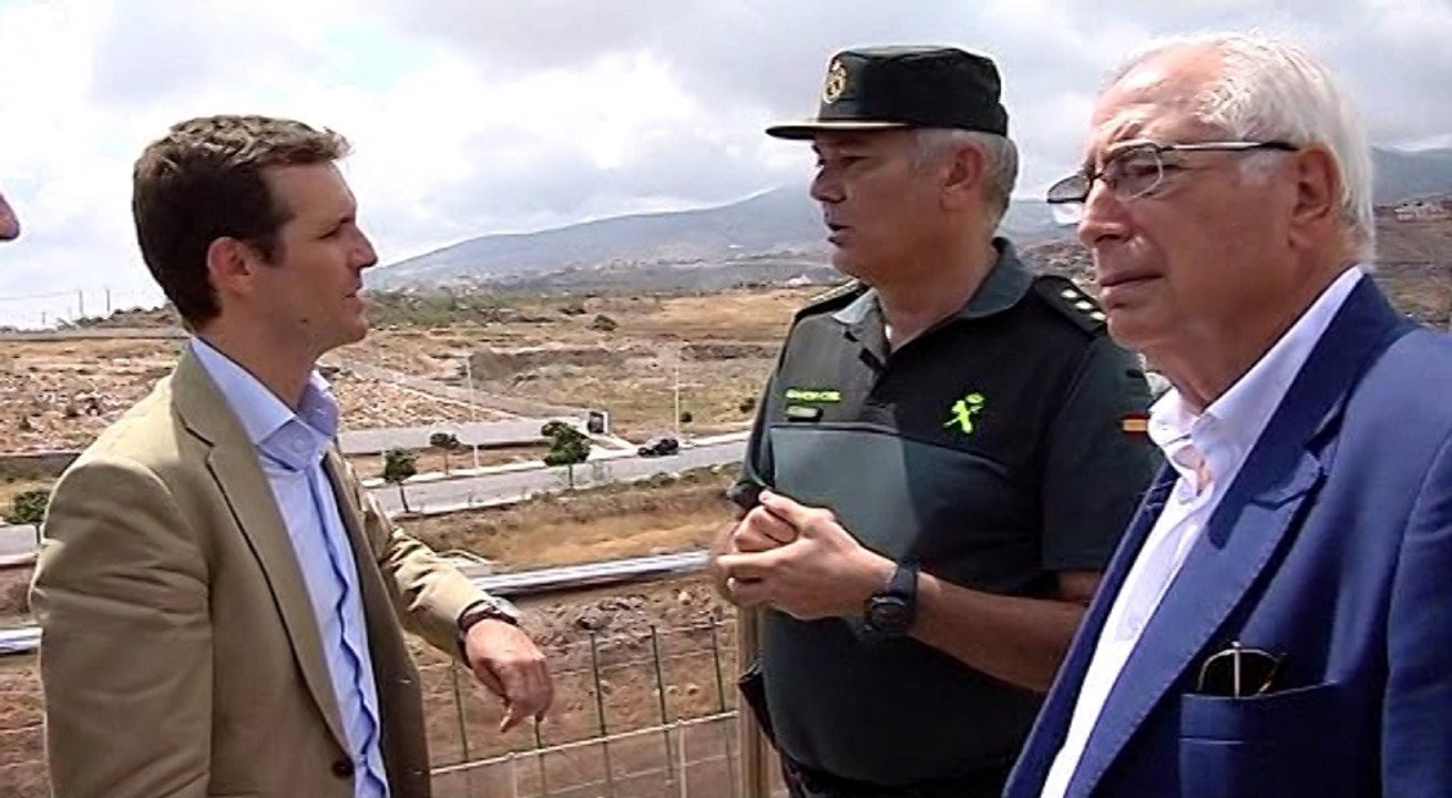 Casado e Imbroda en Melilla