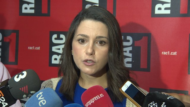 Arrimadas cree que Torra quiere una policía política