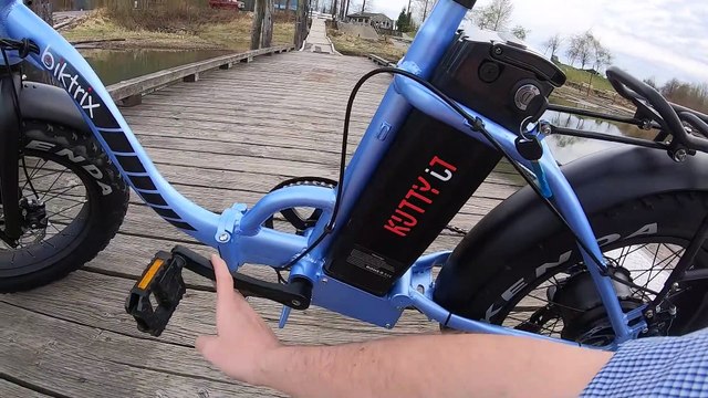 Biktrix Kutty LT Review - $1.9k Folding Step-Thru Fat Tire Ebike