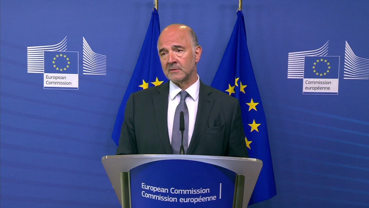 Moscovici sobre situación financiera de Grecia
