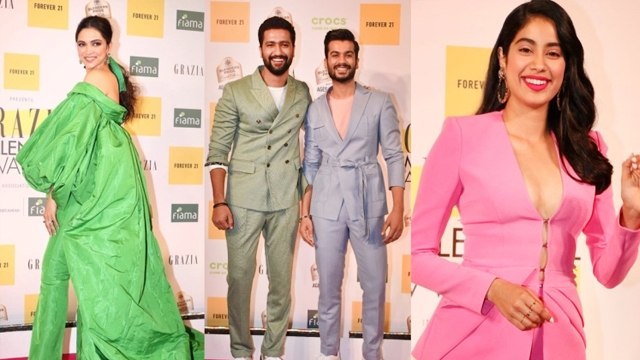 Red Carpet Of Grazia Millennial Award 2019 | Karan Johar, Ananya Pandey