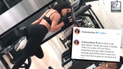 Kim K Shares Her Workout Secrets And Tips On Instagram