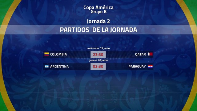 Previa de la Jornada 2 Copa América Grupo B