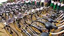 Des vélos recyclés pour les écoliers birmans