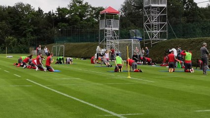 Reprise des entraînements au Standard