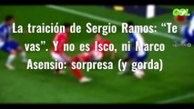 La traición de Sergio Ramos: “Te vas”. Y no es Isco, ni Marco Asensio: sorpresa (y gorda)