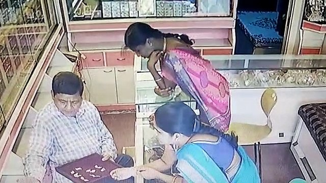 சென்னையில் நகை திருடிய 2 பெண்கள்.. சிசிடிவி காட்சிகள் வெளியீடு -வீடியோ