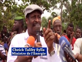 Goléah (Kindia) : voici ce que le ministre de l'Energie, Cheick Taliby Sylla, a dit "aux sorciers" pour le courant électrique