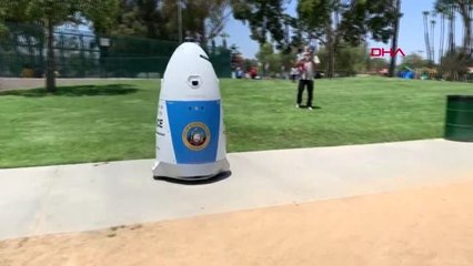 DHA DIŞ- ABD'de robot polis ilk devriyesine çıktı
