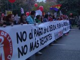Miles de personas en Madrid secundan una nueva Marcha por la Dignidad