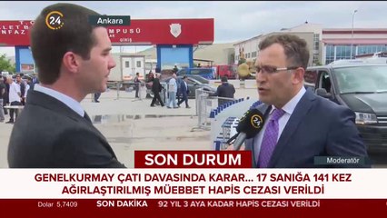 Genelkurmay çatı davasında karar