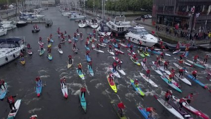 Auray | Du Stand-Up Paddle pour la SNSM  |  Vannes Télé