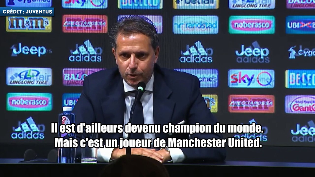 Fabio Paratici évoque les dossiers Pogba et Rabiot