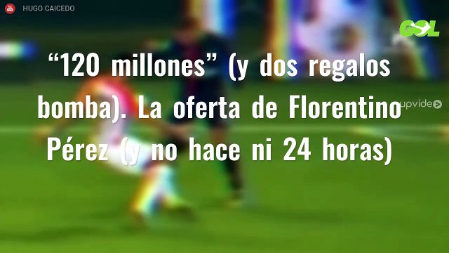 “120 millones” (y dos regalos bomba). La oferta de Florentino Pérez (y no hace ni 24 horas)
