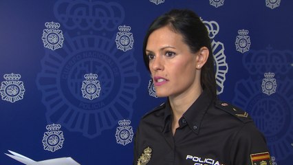 Portavoz de la Policía Nacional, Elisa Rebolo