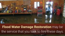 Flood Water Damage Restoration Service Saves Your Life