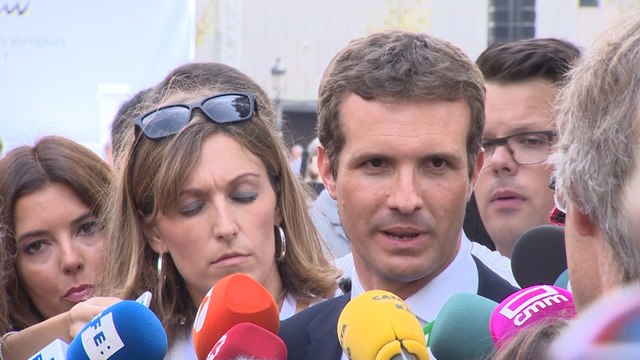 Casado ve indignante el uso torticero de los independentistas