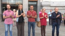 Ayuntamiento de Madrid guarda un minuto de silencio por el 17A