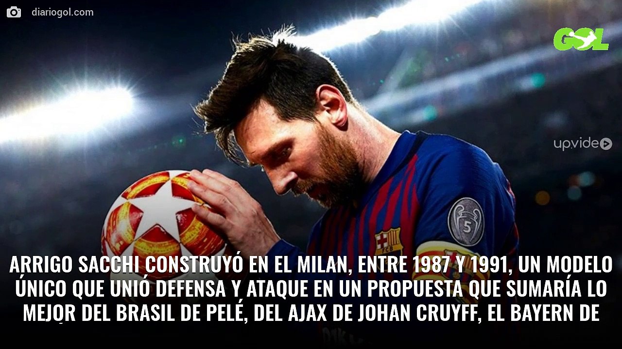 ¿Sabes por qué Messi, Cristiano Ronaldo y hasta Zidane han dado las gracias a Sacchi?