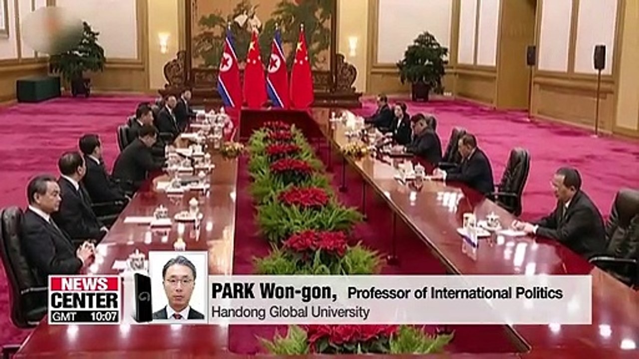 Can Xi's visit to Pyeongyang become bargaining chip against the U.S.?