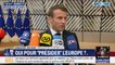 Union Européenne: Emmanuel Macron soutiendra "les personnes qui ont les compétences et partagent les ambitions" européennes