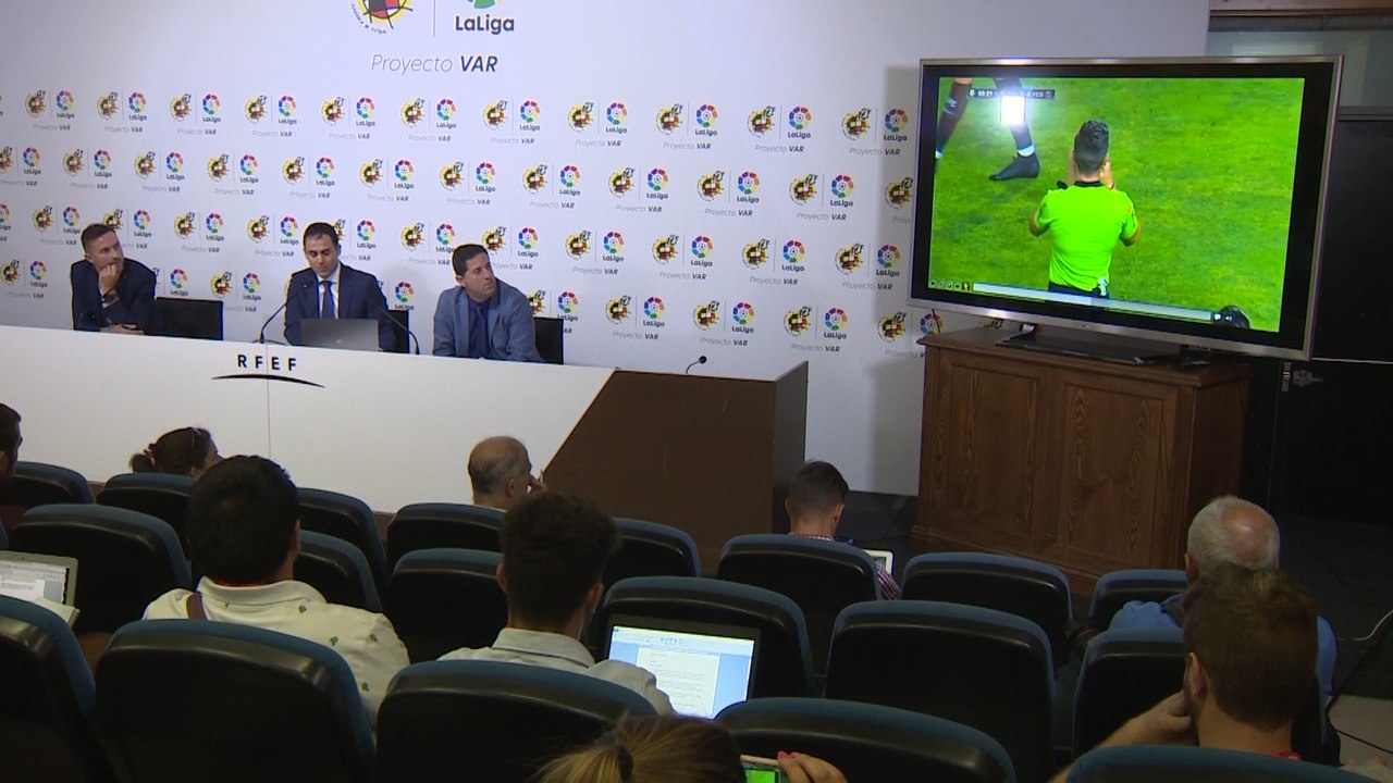 LaLiga y la RFEF presentan el VAR: "Transformará el fútbol"
