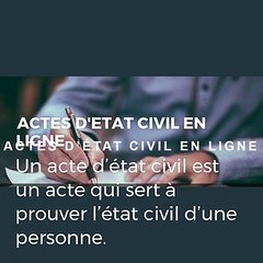 Demande Extrait Acte De Naissance